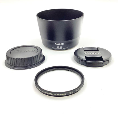 【全額返金保証】【最速発送】Canon EF-S55-250mm F4-5.6 IS STM 美品 動作確認済