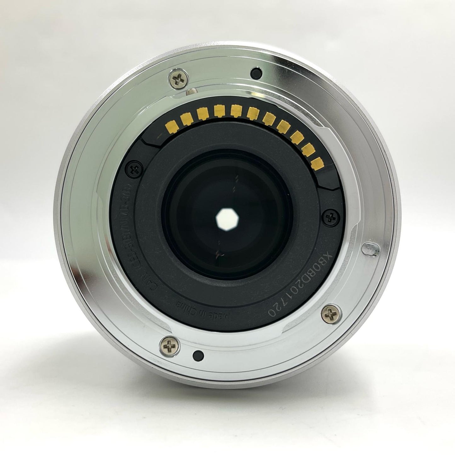 【全額返金保証】【最速発送】Panasonic LUMIX G 25mm/F1.7 ASPH. H-H025-S [シルバー] 超美品 動作確認済