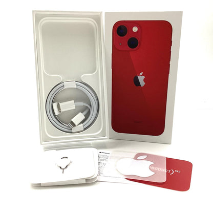 【全額返金保証】【最速発送】Apple iPhone iPhone 13 mini 128GB (PRODUCT)RED SIMフリー 白ロム 動作確認済 86%