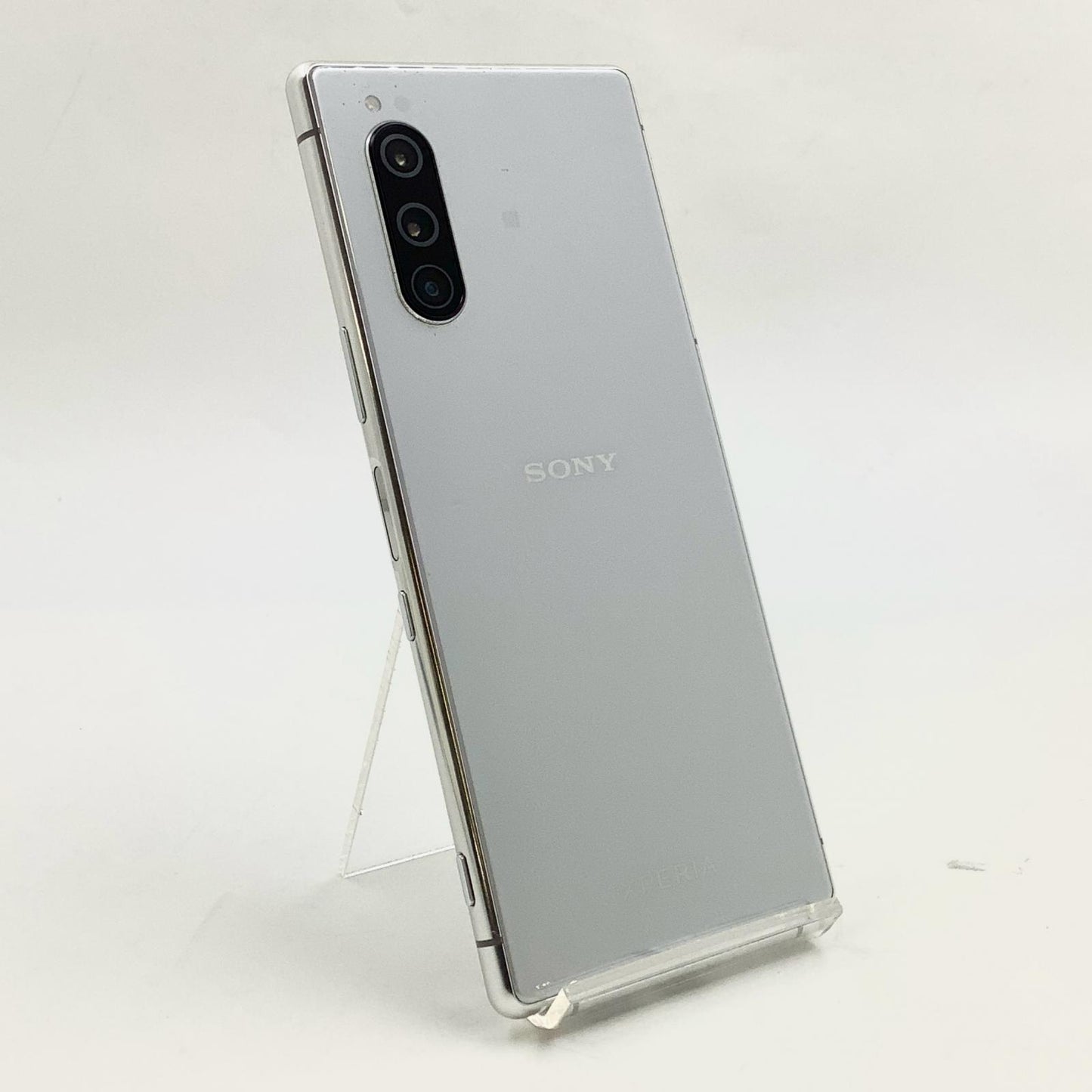 【全額返金保証】【最速発送】Sony Xperia 5 128GB グレー au J9260 白ロム 動作確認済