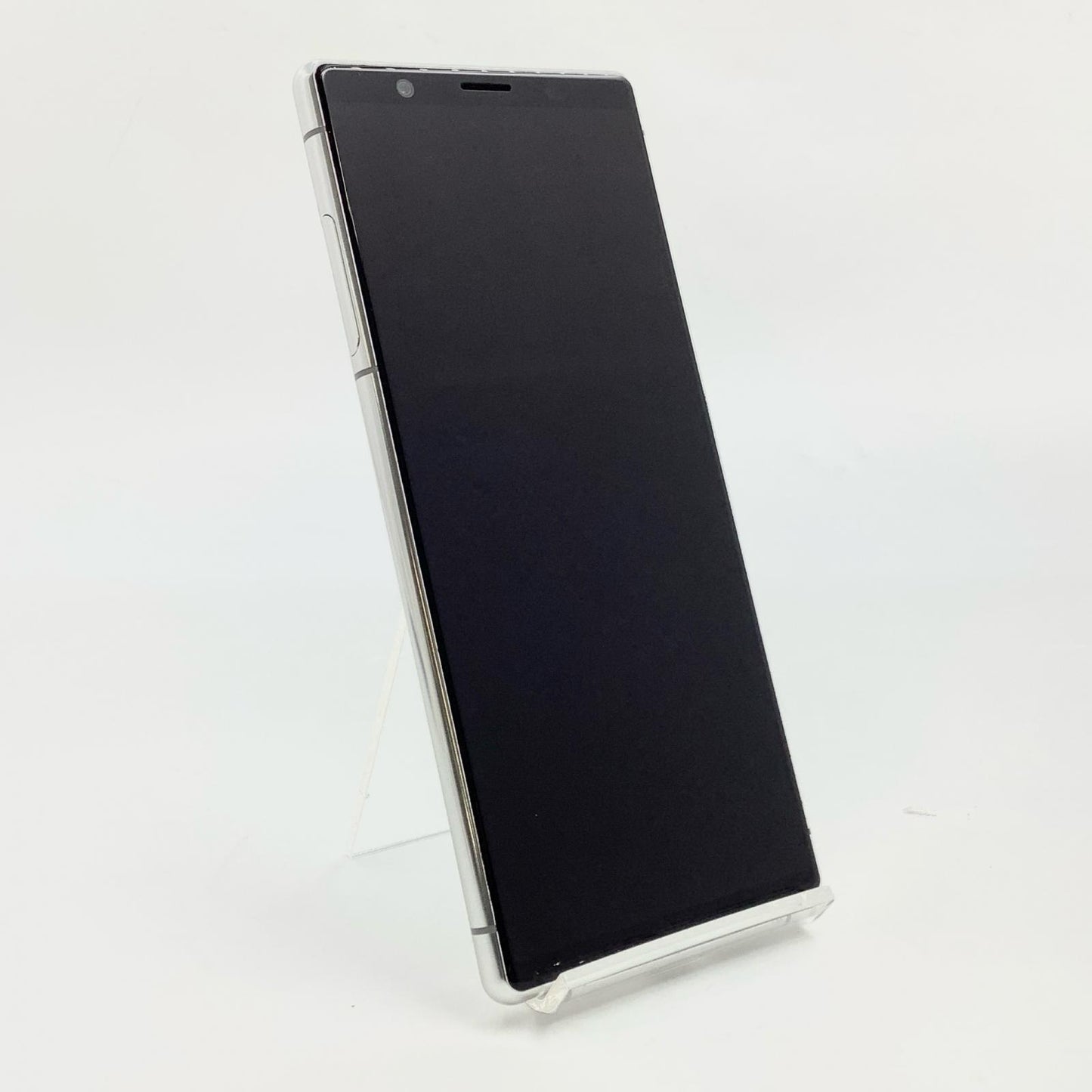 【全額返金保証】【最速発送】Sony Xperia 5 128GB グレー au J9260 白ロム 動作確認済
