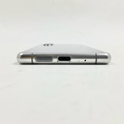 【全額返金保証】【最速発送】Sony Xperia 5 128GB グレー au J9260 白ロム 動作確認済