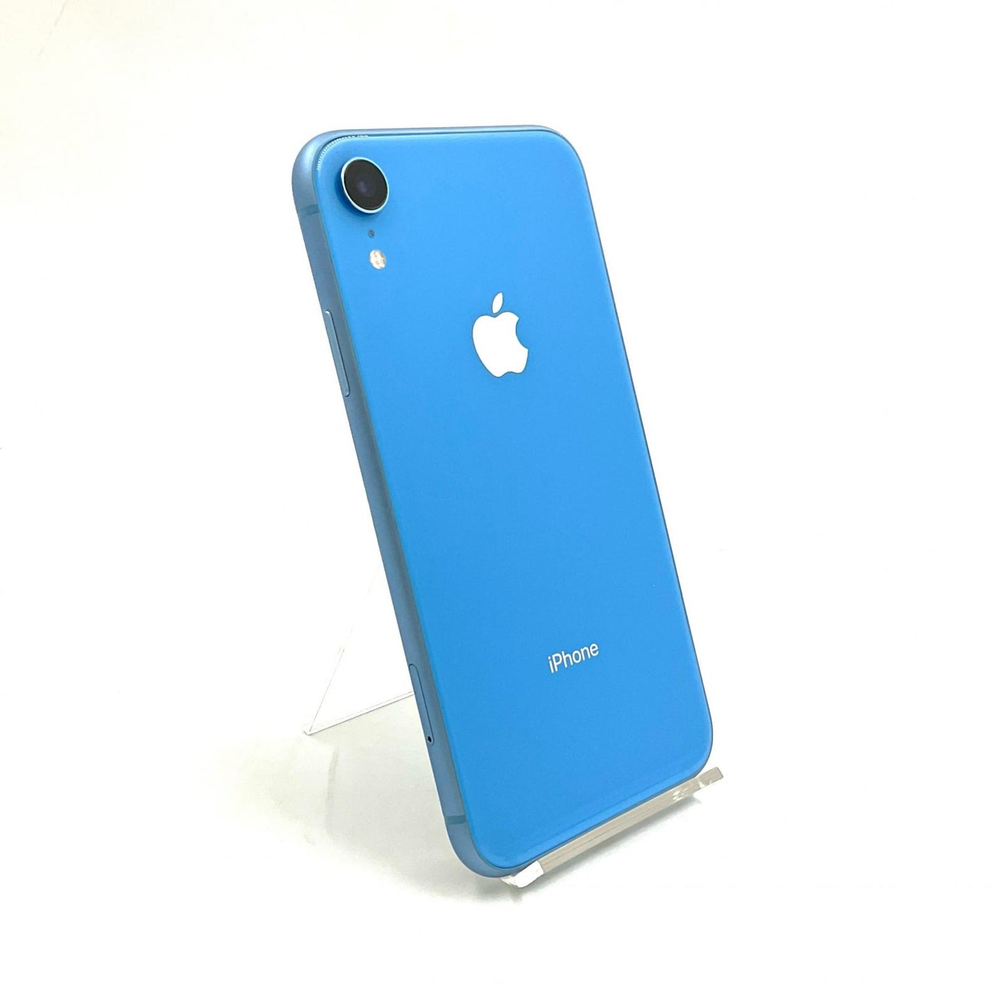 【全額返金保証】【最速発送】Apple iPhone iPhone XR 128GB ブルー docomo 白ロム 超美品 動作確認済 90%