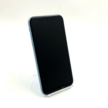 【全額返金保証】【最速発送】Apple iPhone iPhone XR 128GB ブルー docomo 白ロム 超美品 動作確認済 90%