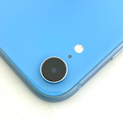 【全額返金保証】【最速発送】Apple iPhone iPhone XR 128GB ブルー docomo 白ロム 超美品 動作確認済 90%