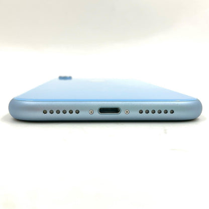 【全額返金保証】【最速発送】Apple iPhone iPhone XR 128GB ブルー docomo 白ロム 超美品 動作確認済 90%