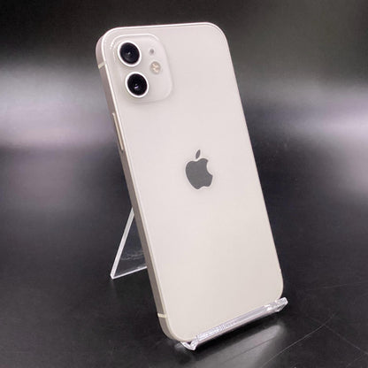 【全額返金保証】【最速発送】Apple iPhone iPhone 12 128GB ホワイト au 白ロム 動作確認済 88%