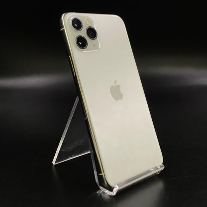 【全額返金保証】【最速発送】Apple iPhone iPhone 11 Pro 256GB シルバー au 白ロム 動作確認済 74%