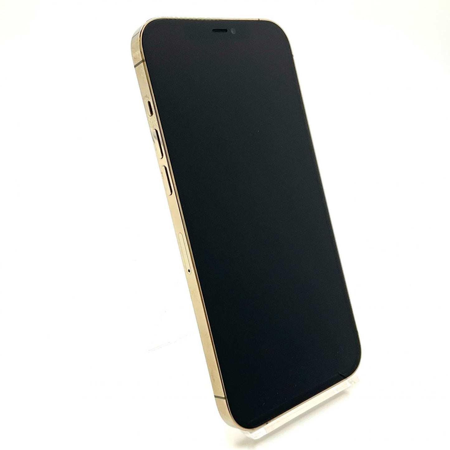 【全額返金保証】【最速発送】Apple iPhone iPhone 12 Pro Max 128GB ゴールド docomo 白ロム 動作確認済 81%