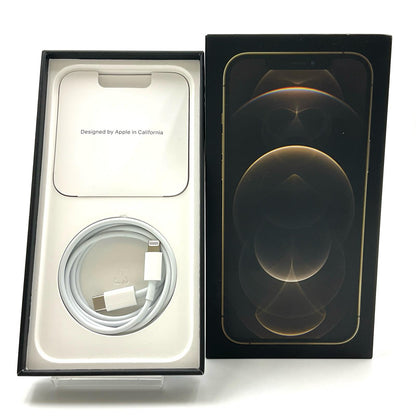 【全額返金保証】【最速発送】Apple iPhone iPhone 12 Pro Max 128GB ゴールド docomo 白ロム 動作確認済 81%