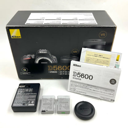 【全額返金保証】【最速発送】Nikon デジタル一眼 D5600 ボディ ブラック 動作確認済