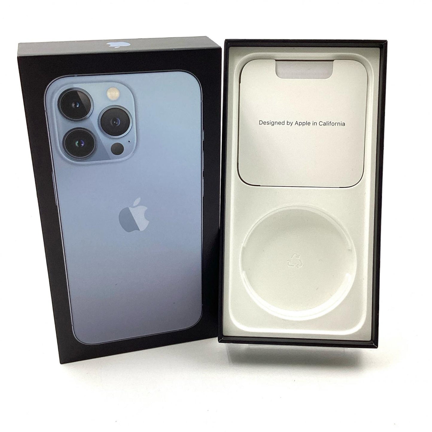【全額返金保証】【最速発送】Apple iPhone iPhone 13 Pro 256GB シエラブルー docomo 白ロム 動作確認済 82%