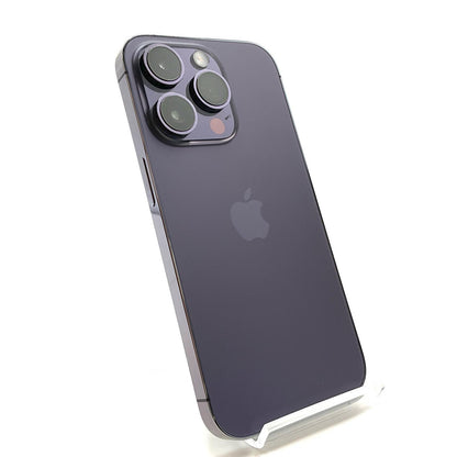 【全額返金保証】【最速発送】Apple iPhone iPhone 14 Pro 256GB ディープパープル docomo 白ロム 美品 動作確認済 84%