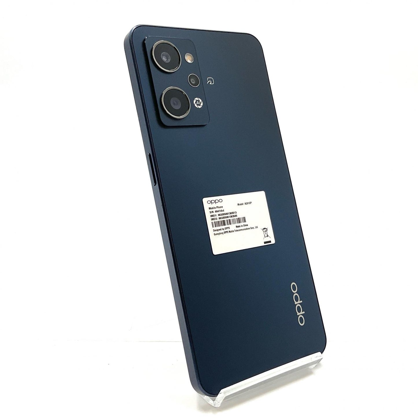 【全額返金保証】【最速発送】OPPO Reno 7A 128GB スターリーブラック Softbank A201OP 白ロム 美品 動作確認済