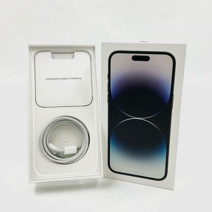 【全額返金保証】【最速発送】Apple iPhone iPhone 14 Pro Max 256GB スペースブラック SIMフリー 白ロム 動作確認済 84%