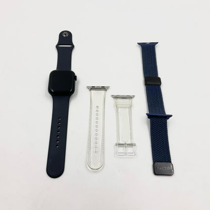 【全額返金保証】【最速発送】Apple Watch Series 9 アルミニウム 45mm GPS 100% 美品 動作確認済