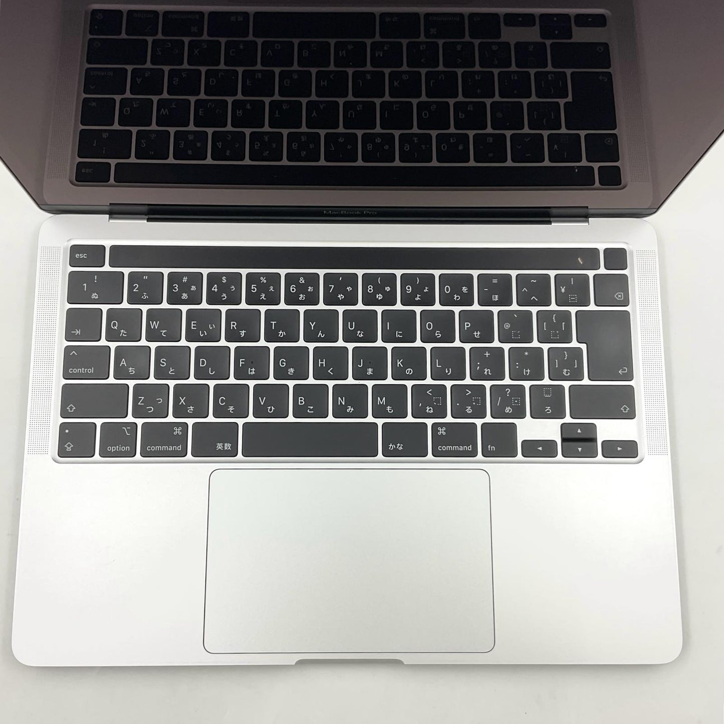【全額返金保証】【最速発送】Apple MacBook Pro 13.3インチ 2020 2.3 GHz クアッドコア Intel Core i7 16GB SSD 512GB シルバー 94.2% 動作確認済