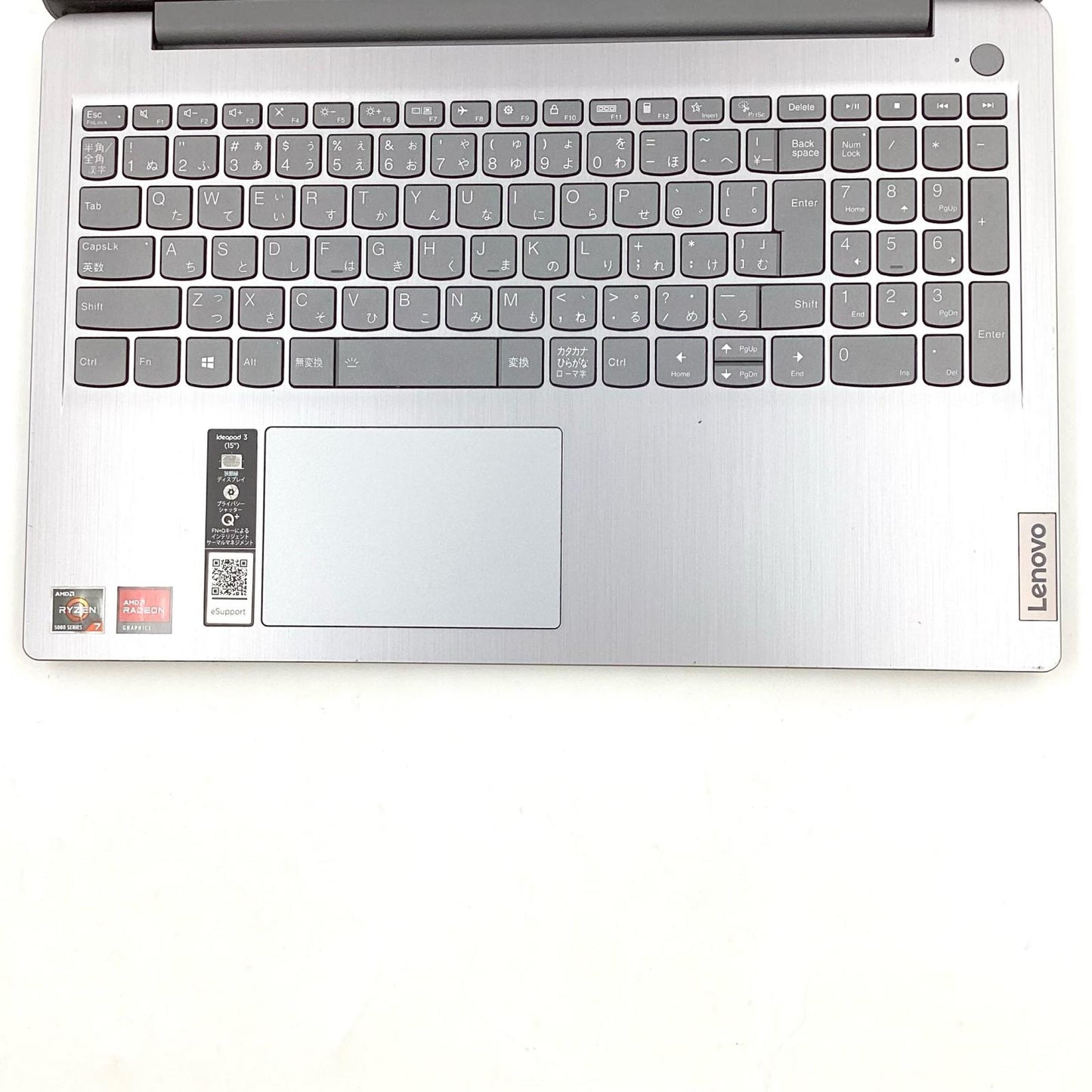 【全額返金保証】【最速発送】Lenovo IDEAPAD 3 15ALC6 82KU AMD Ryzen 7 5700U with Radeon Graphics 1.80GHz 8GB M.2 SSD 512GB 91.1% 動作確認済