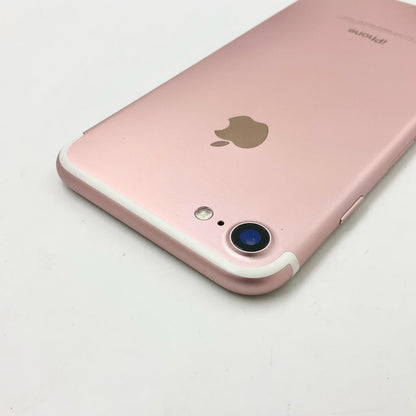 【全額返金保証】【最速発送】Apple iPhone iPhone 7 128GB ローズゴールド Softbank 白ロム 動作確認済 73%