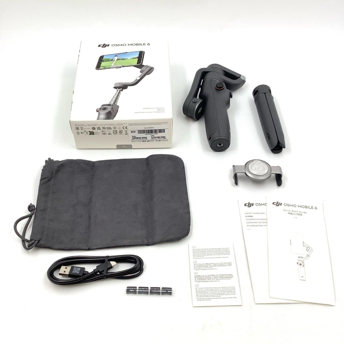 【全額返金保証】【最速発送】DJI OSMO MOBILE 6 [スレート グレー] 動作確認済