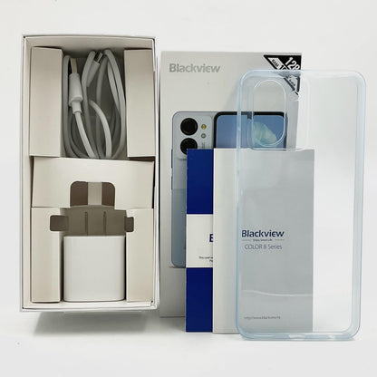 【全額返金保証】【最速発送】Blackview COLOR8 128GB リップルブルー SIMフリー NEU＿S0610A 白ロム 超美品 動作確認済