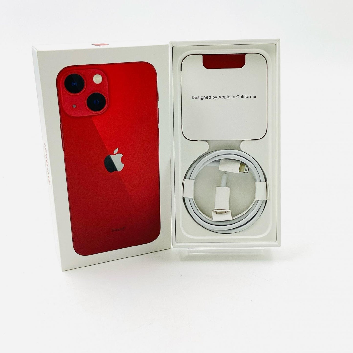 【全額返金保証】【最速発送】Apple iPhone iPhone 13 mini 128GB (PRODUCT)RED Softbank SIMフリー 白ロム 動作確認済 85%