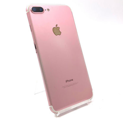 【最速発送】Apple iPhone iPhone 7 Plus 128GB ローズゴールド Softbank SIMフリー 白ロム【難有】 77%