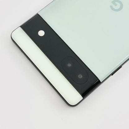 【全額返金保証】【最速発送】Google Pixel 6a 128GB Sage Softbank SIMフリー 白ロム 動作確認済