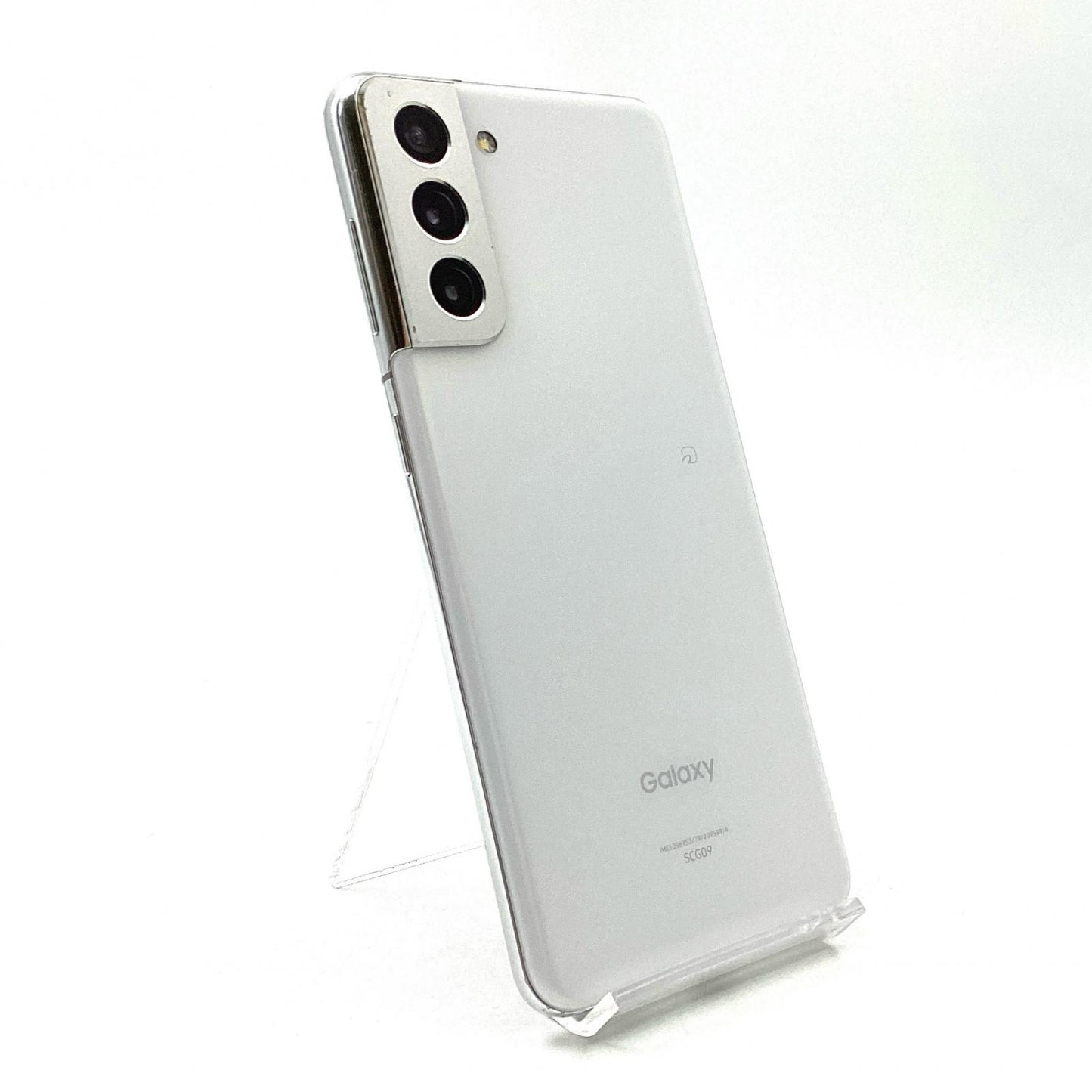 【全額返金保証】【最速発送】SAMSUNG Galaxy S21 5G 256GB ファントムホワイト au SCG09 動作確認済