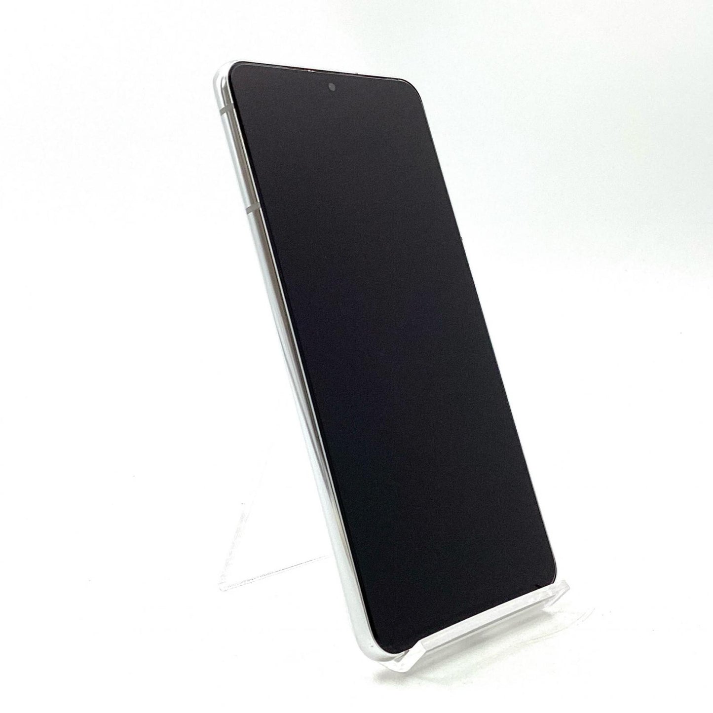 【全額返金保証】【最速発送】SAMSUNG Galaxy S21 5G 256GB ファントムホワイト au SCG09 動作確認済