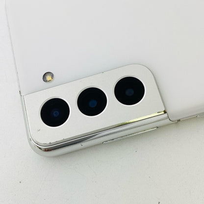 【全額返金保証】【最速発送】SAMSUNG Galaxy S21 5G 256GB ファントムホワイト au SCG09 動作確認済