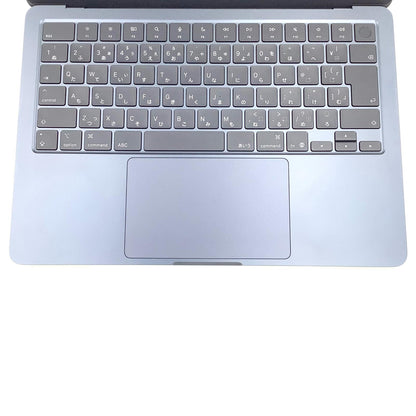 【全額返金保証】【最速発送】Apple MacBook Air 13インチ 2025 M4 16GB SSD 256GB ミッドナイト 100% 美品 動作確認済