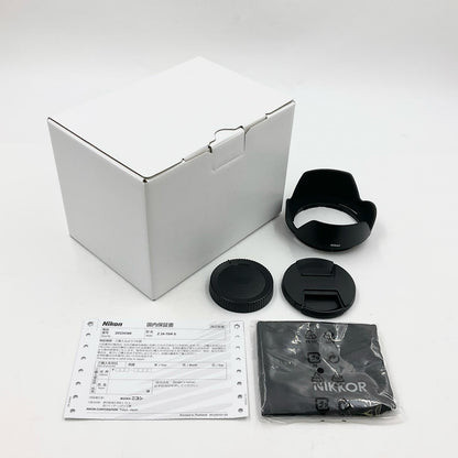 【全額返金保証】【最速発送】Nikon NIKKOR Z 24-70mm f/4 S 超美品 動作確認済