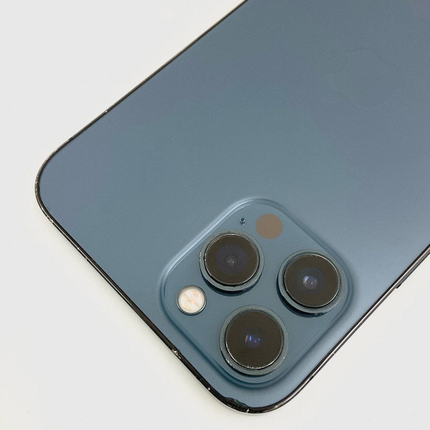 【最速発送】Apple iPhone iPhone 12 Pro Max 128GB パシフィックブルー SIMフリー 白ロム【難有】 74%