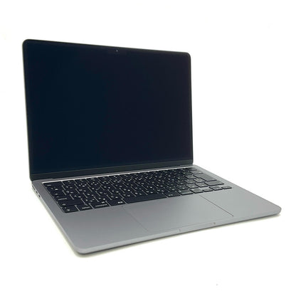 【全額返金保証】【最速発送】Apple MacBook Air 13.6インチ 2022 Apple M2 16GB SSD 256GB スペースグレイ 100% 美品 動作確認済