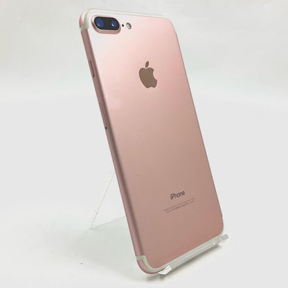 【全額返金保証】【最速発送】Apple iPhone iPhone 7 Plus 128GB ローズゴールド Softbank 白ロム 動作確認済 74%
