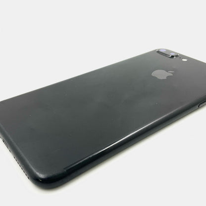 【最速発送】Apple iPhone iPhone 7 Plus 128GB ジェットブラック Softbank 白ロム【難有】 66%
