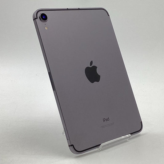 【全額返金保証】【最速発送】Apple iPad mini 8.3インチ 第6世代 256GB スペースグレイ WiFi+Cellular SIMフリー 白ロム 超美品 動作確認済