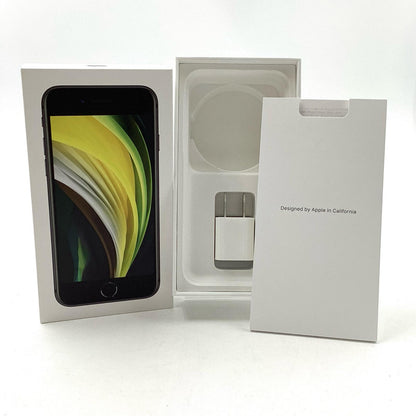 【全額返金保証】【最速発送】Apple iPhone iPhone SE（第2世代） 128GB ブラック SIMフリー 白ロム 動作確認済 76%