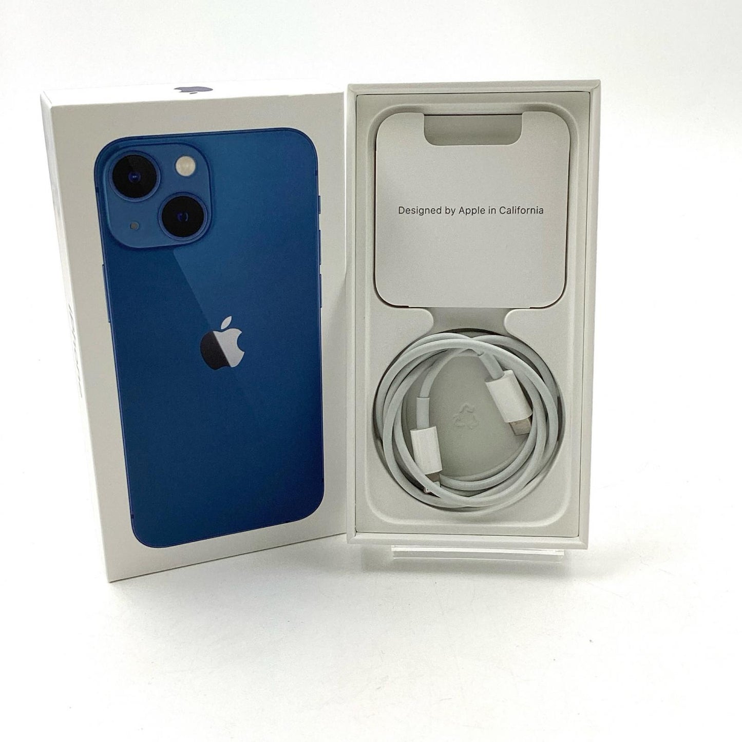 【全額返金保証】【最速発送】Apple iPhone iPhone 13 mini 128GB ブルー SIMフリー 白ロム 動作確認済 86%