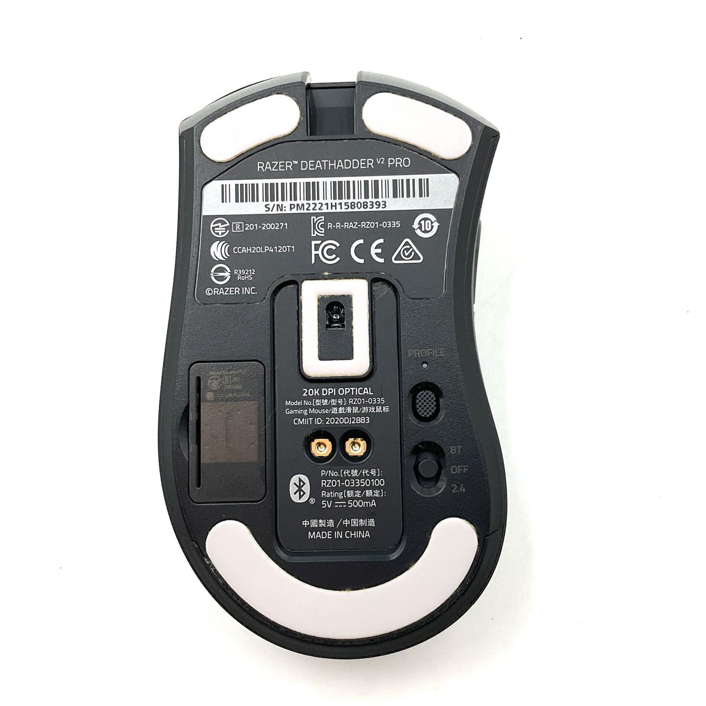 【全額返金保証】【最速発送】Razer DeathAdder V2 Pro RZ01-0335 動作確認済