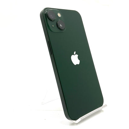 【全額返金保証】【最速発送】Apple iPhone iPhone 13 128GB グリーン au 動作確認済 87%