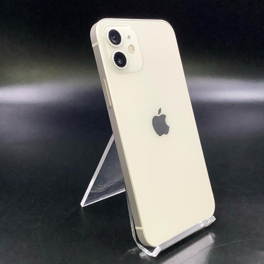 【全額返金保証】【最速発送】Apple iPhone iPhone 12 128GB ホワイト docomo 白ロム 動作確認済 74%