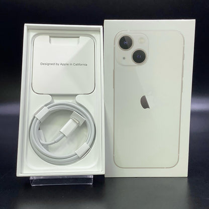 【全額返金保証】【最速発送】Apple iPhone iPhone 13 mini 128GB スターライト SIMフリー 動作確認済 86%