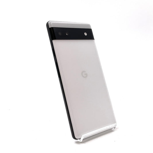 【全額返金保証】【最速発送】Google Pixel 6a 128GB Chalk au SIMフリー 白ロム 動作確認済