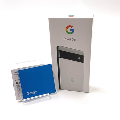 【全額返金保証】【最速発送】Google Pixel 6a 128GB Chalk au SIMフリー 白ロム 動作確認済