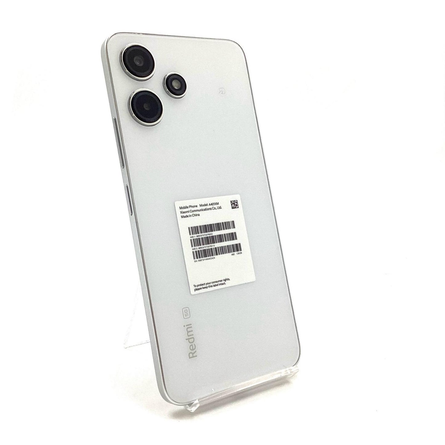 【全額返金保証】【最速発送】Xiaomi Redmi 12 128GB ムーンライトホワイト Softbank SIMフリー 白ロム 美品 動作確認済