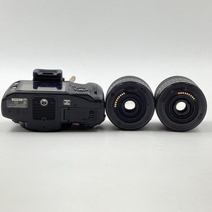 【最速発送】OLYMPUS デジタル一眼 オリンパス E-420 デジタル 一眼レフ カメラ 14-42mm F3.5-5.6/40-150mm F4.0-5.6 キット ズームレンズ ブラック【難有】