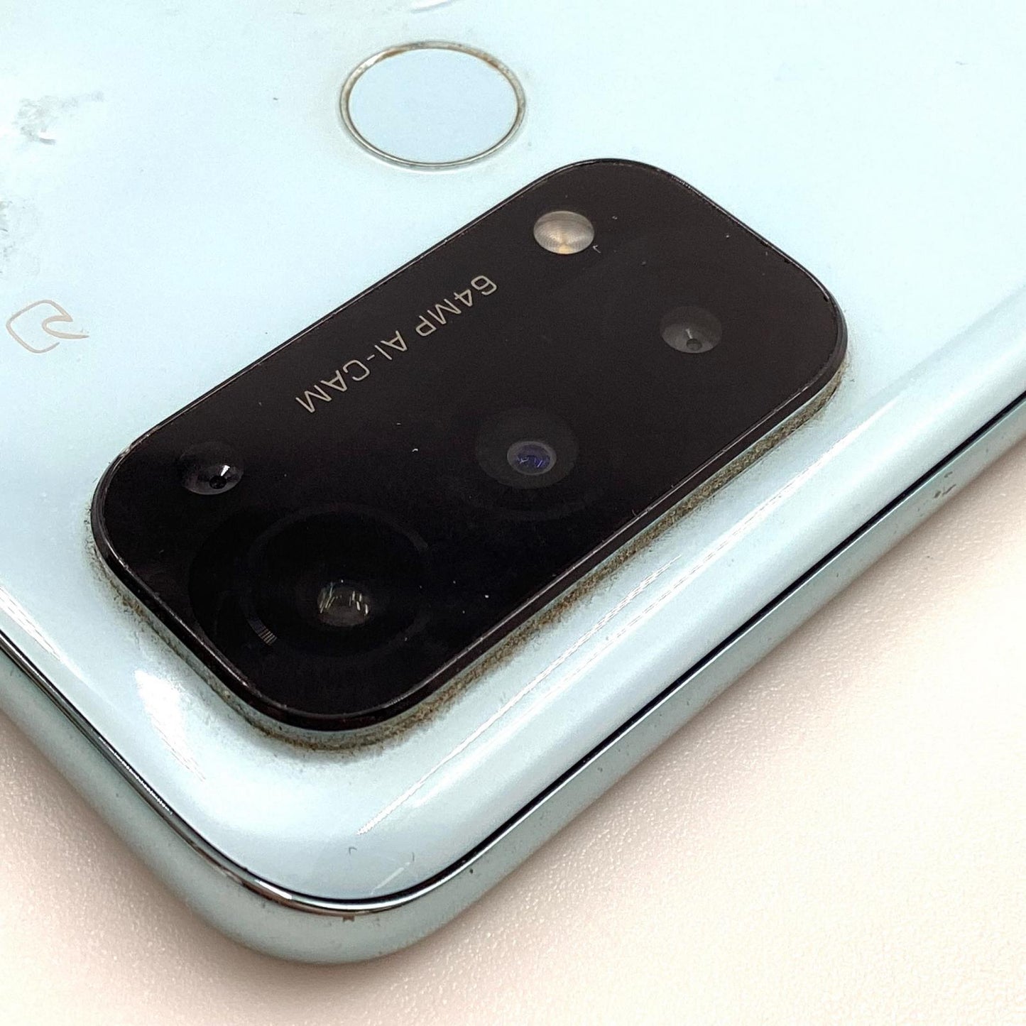 【全額返金保証】【最速発送】OPPO Reno 5A 128GB アイスブルー Softbank A103OP 白ロム 動作確認済