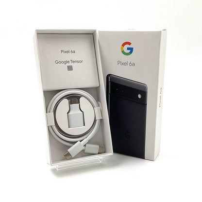 【全額返金保証】【最速発送】Google Pixel 6a 128GB チャコール au SIMフリー GB17L 美品 動作確認済